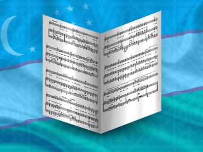 The date of adoption of the national anthem of the Republic of Uzbekistan