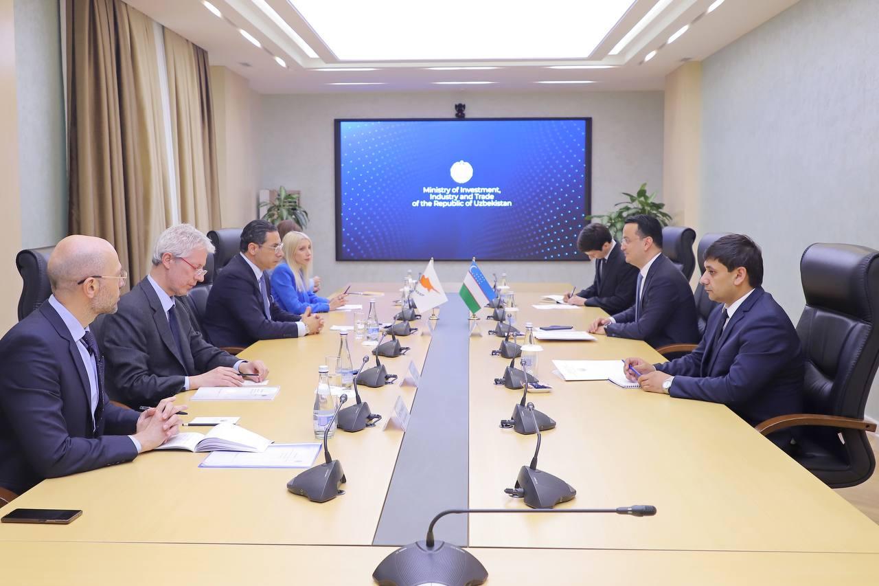 A meeting with the Minister of Foreign Affairs of the Republic of Cyprus took place at the Ministry of Investment, Industry and Trade (MIIT).