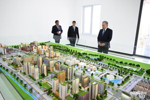 Shavkat Mirziyoyev got acquainted with the institute to be established in New Namangan