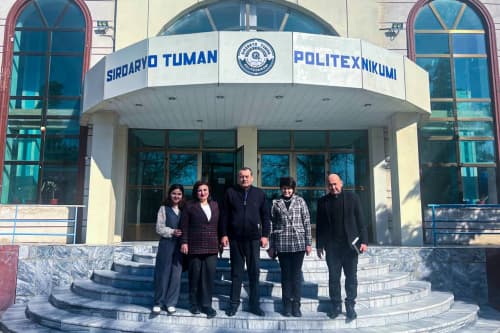 Vazirlik Jamoatchilik kengashi Sirdaryo tuman politexnikumi faoliyatini oʻrgandi
