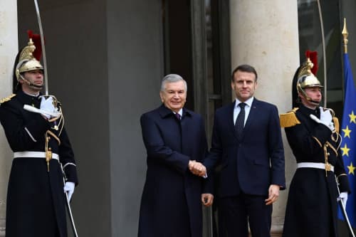 O‘zbekiston va Fransiya yetakchilari ikki tomonlama munosabatlarni strategik sheriklik darajasiga olib chiqdilar