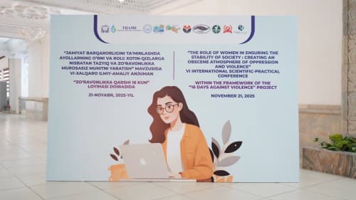 Xotin-qizlarga nisbatan tazyiq va zoʻravonlikka qarshi xalqaro anjuman oʻtkazildi
