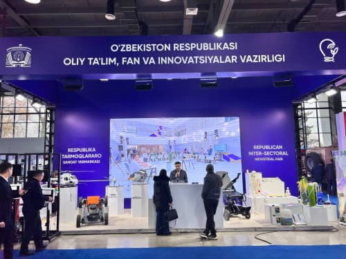 “Toshkent–2025” sanoat yarmarkasida ilmiy loyihalar namoyish etildi: 3 mlrd soʻmlik shartnomalar imzolandi
