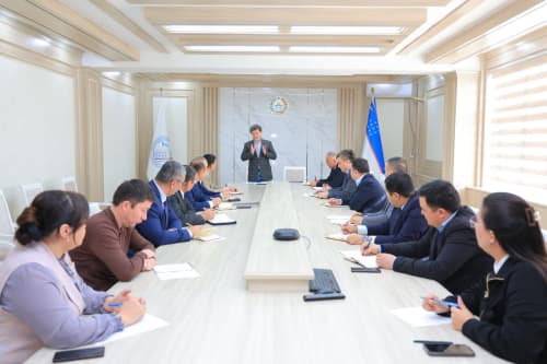 Первый заместитель министра изучил деятельность Ургенчского государственного университета