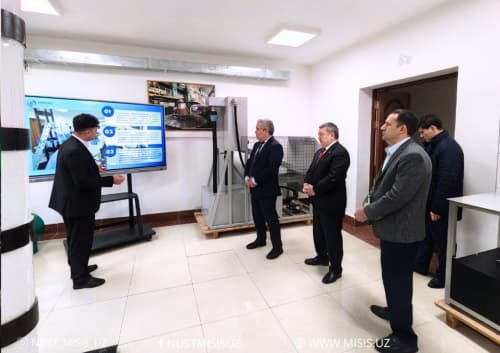 Dialogue with Students Held at the Almalyk Branch of MISIS University