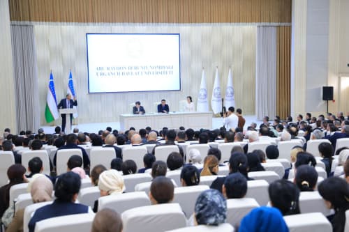 New Rector Introduced to the Team of Urgench State University