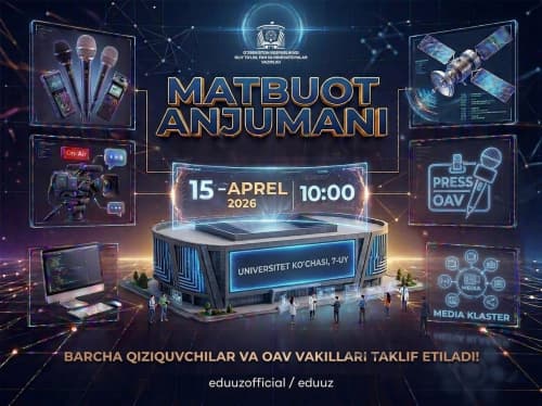 Yangi farmon mohiyati va tizimdagi islohotlar ijrosiga bagʻishlangan matbuot anjumani oʻtkaziladi