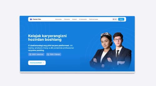 Запущена career.edu.uz — новая цифровая экосистема для содействия в трудоустройстве студентов и выпускников.