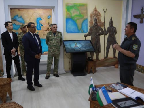 Issues of education and vocational guidance for military personnel were discussed