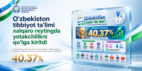 Uzbekistan’s Medical Education Takes a Leading Position on the International Stage