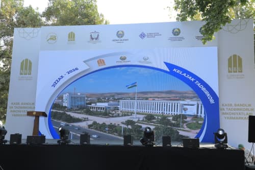“Future Entrepreneur–2026” Employment Fair Held in Jizzakh