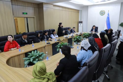 The First Personal Reception Held by Minister of Education and Science Erkinjon Turdimov