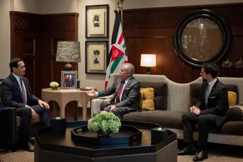 Meeting of Uzbekistan’s Delegation of Religious and Educational Representatives with the King of Jordan