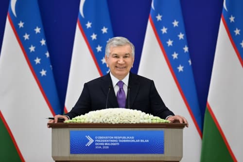Выступление Президента Республики Узбекистан Шавката Мирзиёева на встрече с предпринимателями в формате открытого диалога