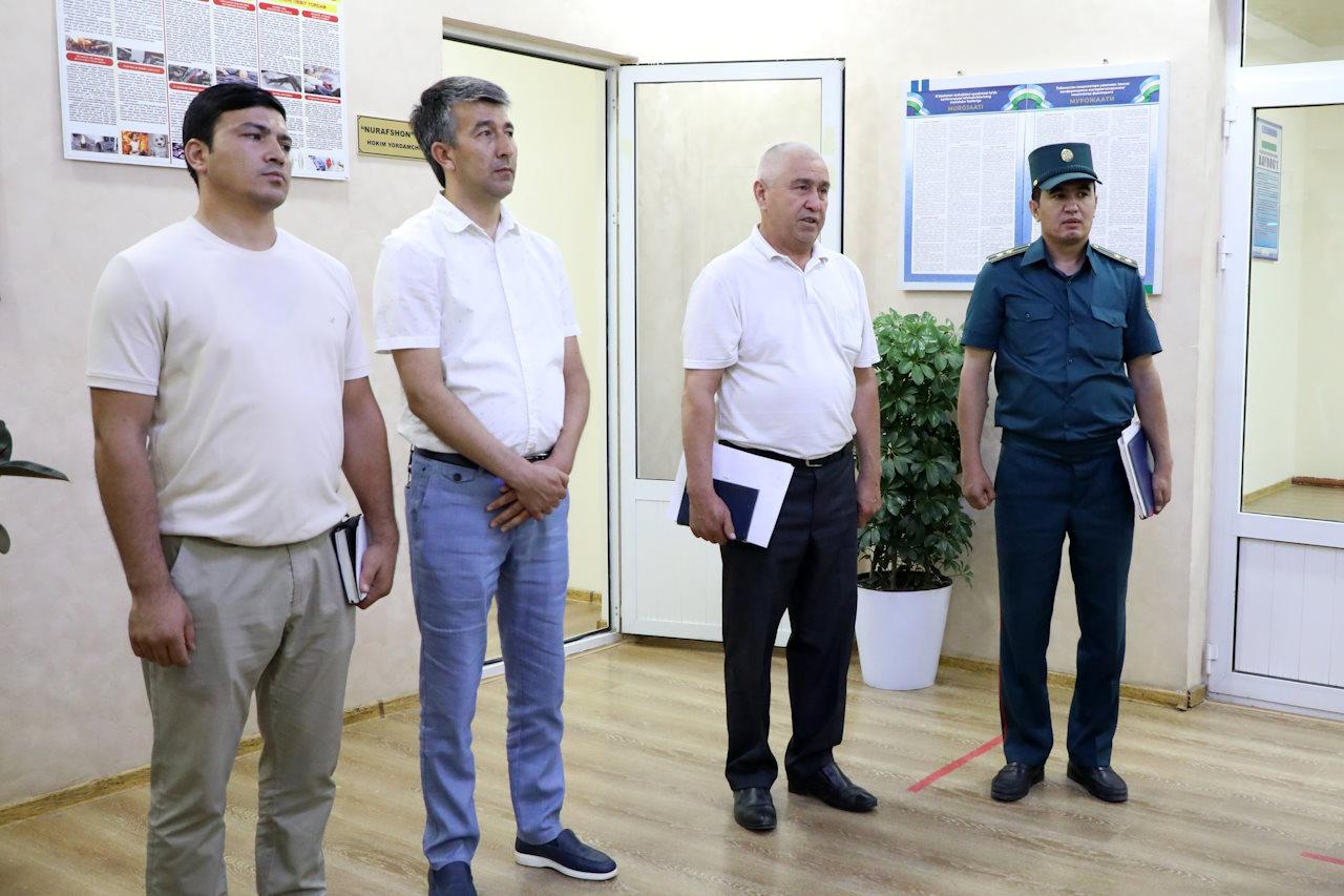 Working group headed by the Minister of Internal Affairs studied nighttime activities in Bektemir and Yakkasaroy districts in Tashkent