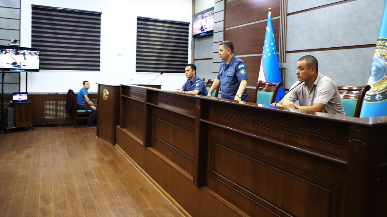 The employees of the Public Order Department of the Public Security Service of the DIA of Sirdarya region were briefed about strengthening policies and regulations in the service