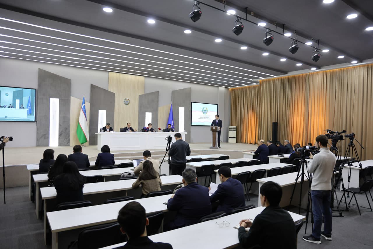 Vazirlik tomonidan Matbuot anjumani tashkil etildi