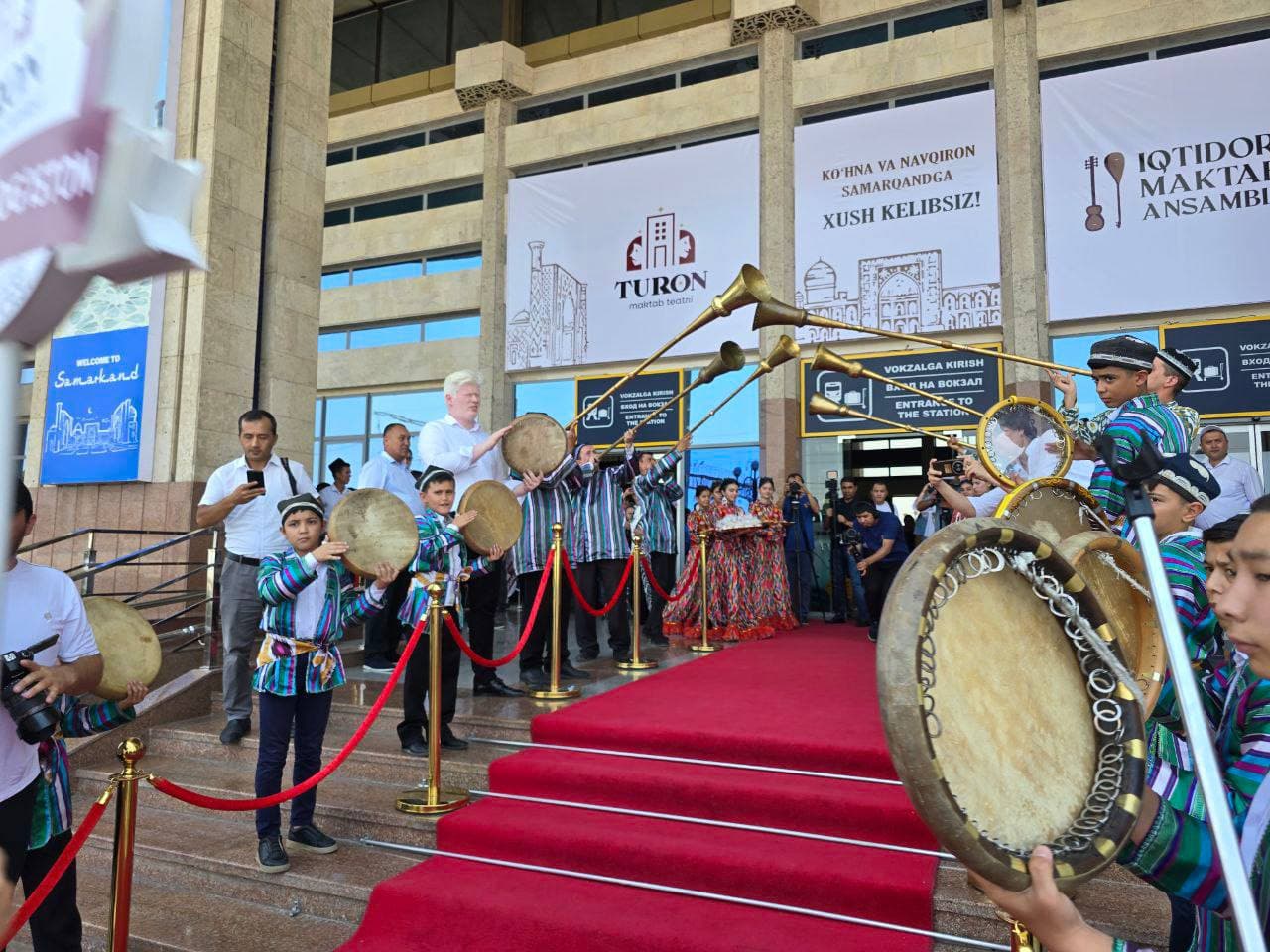 “Turon” maktab teatri hamda “Iqtidor” maktab ansambli tanlovlarining Respublika bosqich jarayonlari tadbiri