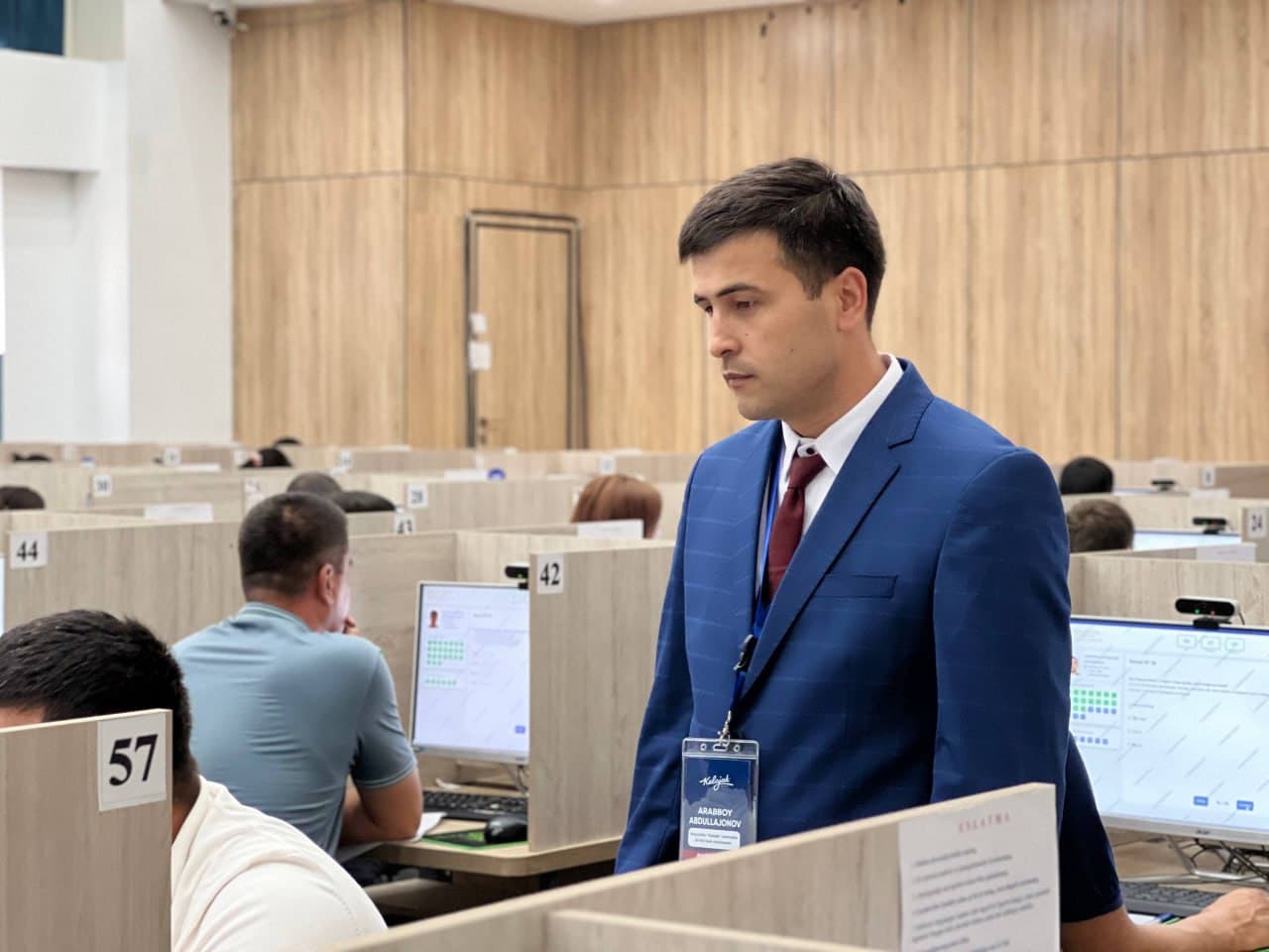 Maktab maslahatchisi lavozimi uchun tanlovining test bosqichiga start berildi