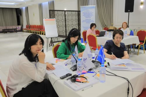 UNICEF bilan hamkorlikda treninglar tashkil etildi