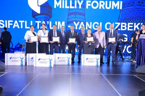 “Устозлар миллий форуми”нинг тақдирлаш маросими бўлиб ўтди
