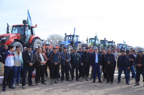 TUPROQQAL’ADA 2026-YIL HOSILI UCHUN CHIGIT EKISH ISHLARIGA START BERILDI