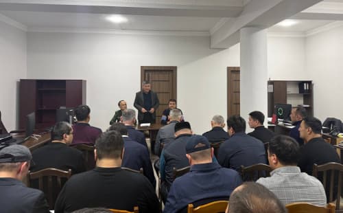 Korrupsiyani oldini olish va unga qarshi kurashish yuzasidan o‘quv-seminarlari o‘tkazilmoqda