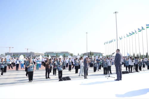 Sport bilan baxtli hayot sari  Bugun Toshkent shahridagi Olimpiya shaharchasida “Yangi O‘zbekiston ayollar olimpiadasi”ning respublika bosqichiga tantanali start berildi