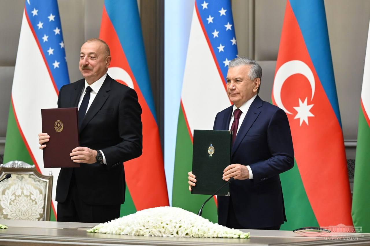 Bilateral relations between Uzbekistan and Azerbaijan rise to the level of alliance