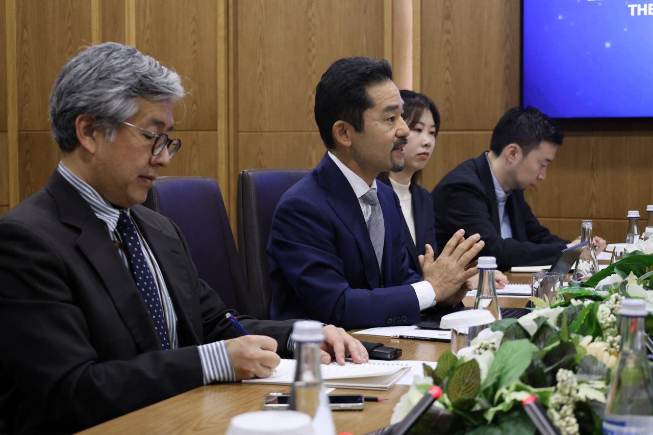 The minister of higher education, science and innovation held talks with the deputy director general of JICA