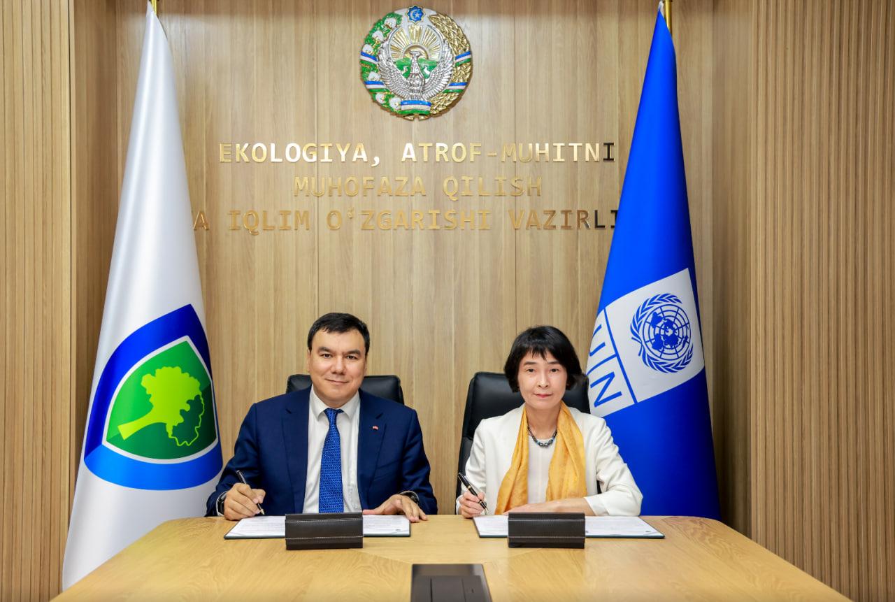 An agreement has been signed on the launch of new projects with UNDP