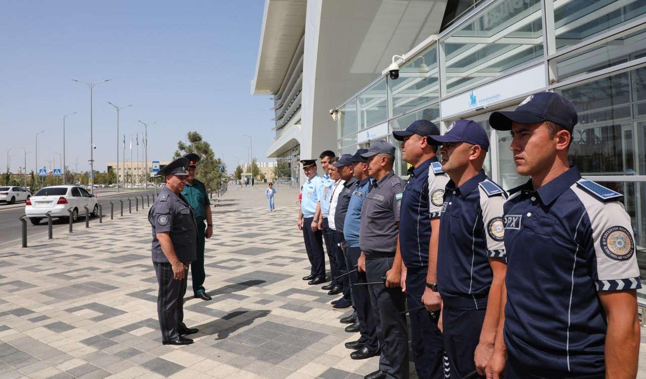 Ichki ishlar vaziri oʻrinbosari general-mayor Baxodir Mirzarahimov Samarqand viloyatida xodimlarning xizmat faoliyati bilan yaqindan tanishdi