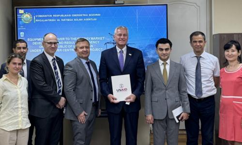 USAID Supports Uzbekistan’s Regulatory Agency with New IT Equipment to Promote Efficient Regulation of the Energy Sector