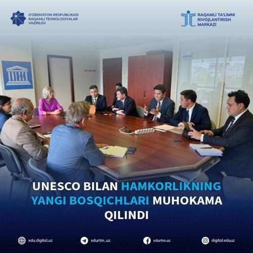 New Stages in Cooperation with UNESCO Discussed