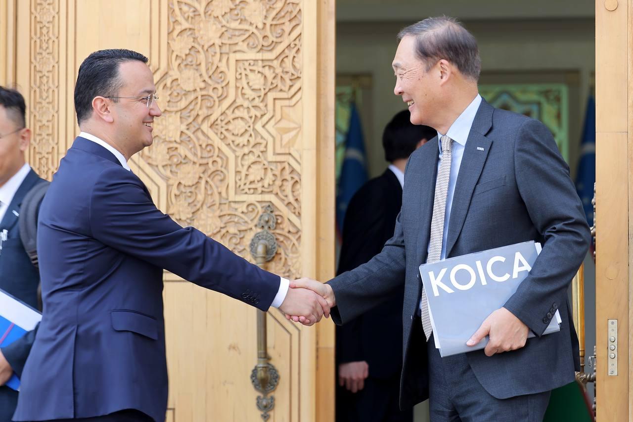 Meeting with the President of the Korea International Cooperation Agency (KOICA)