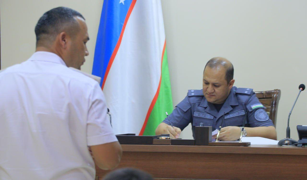 В органах внутренних дел Андижанской области прошел региональный этап конкурса «Лучший наставник года»