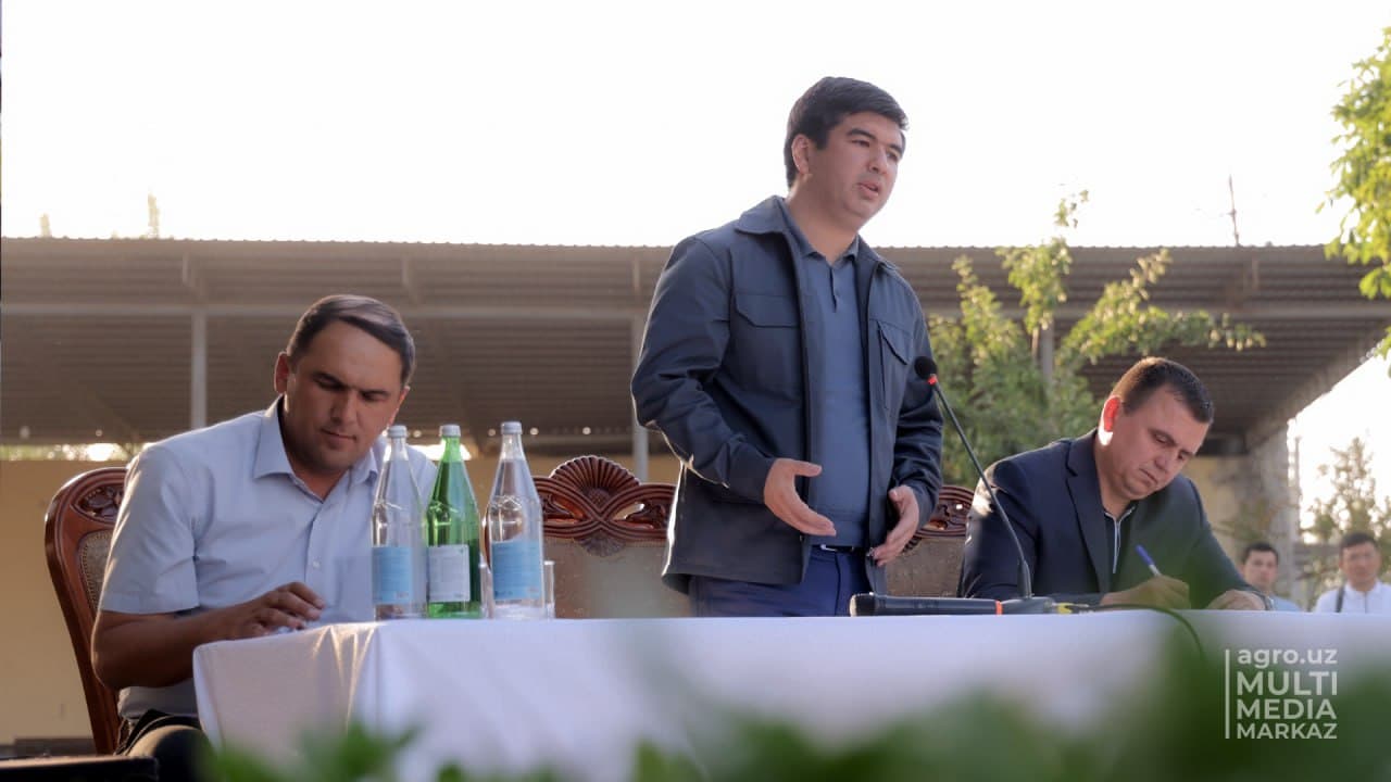 Встреча с животноводами Ферганской долины