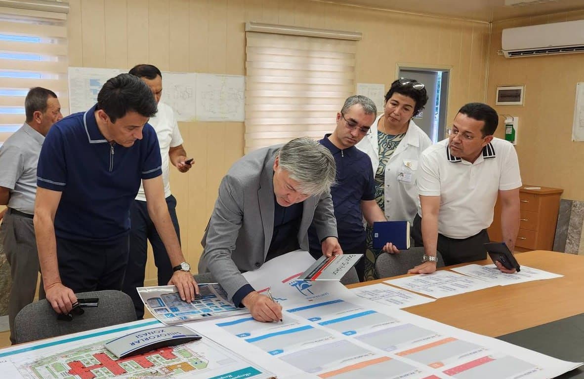 Вазир Эндокринология марказининг янги биноси қурилиши билан танишди