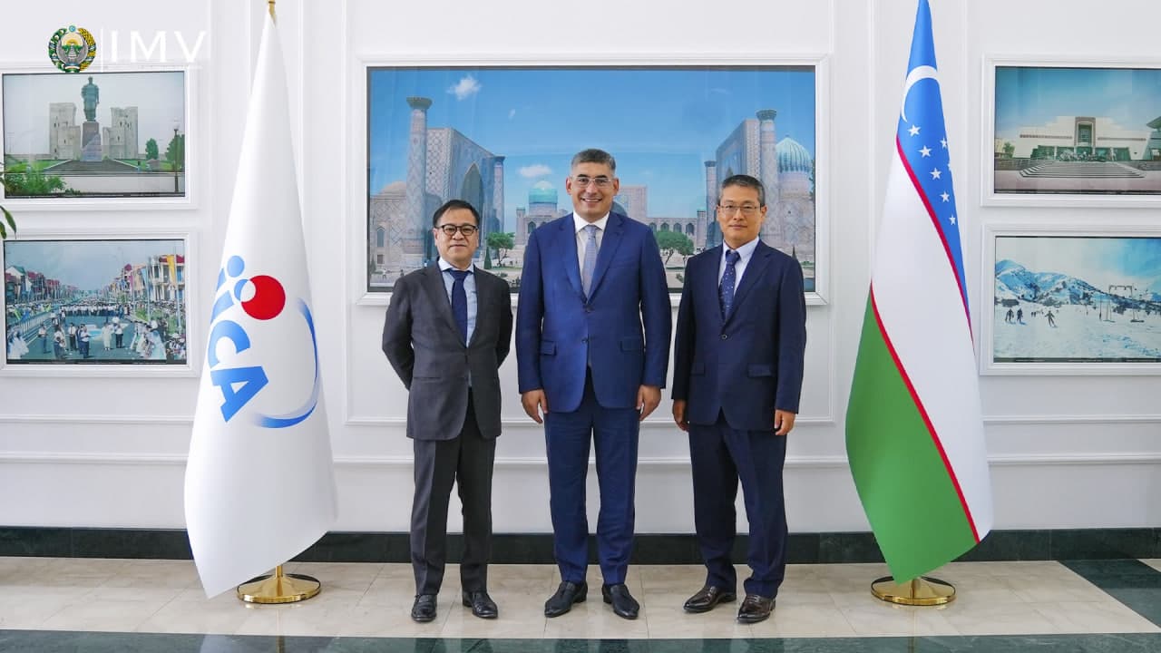 A meeting was held with the head of the Japan International Cooperation Agency Bito Yoshibumi