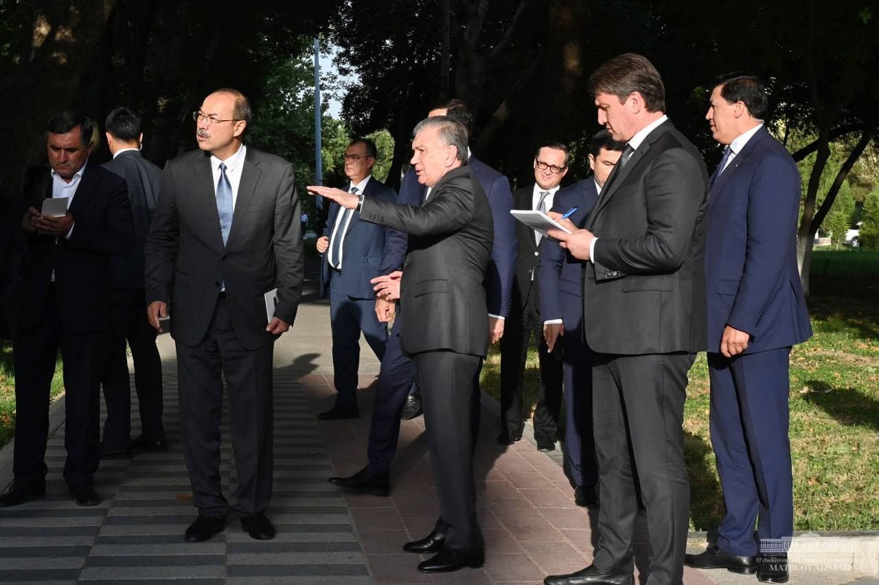 Uzbek President Gets Acquainted with Tashkent Infrastructure Projects