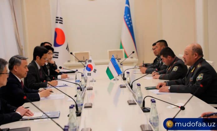 A delegation led by the Minister of National Defense of the Republic of Korea arrives in Uzbekistan