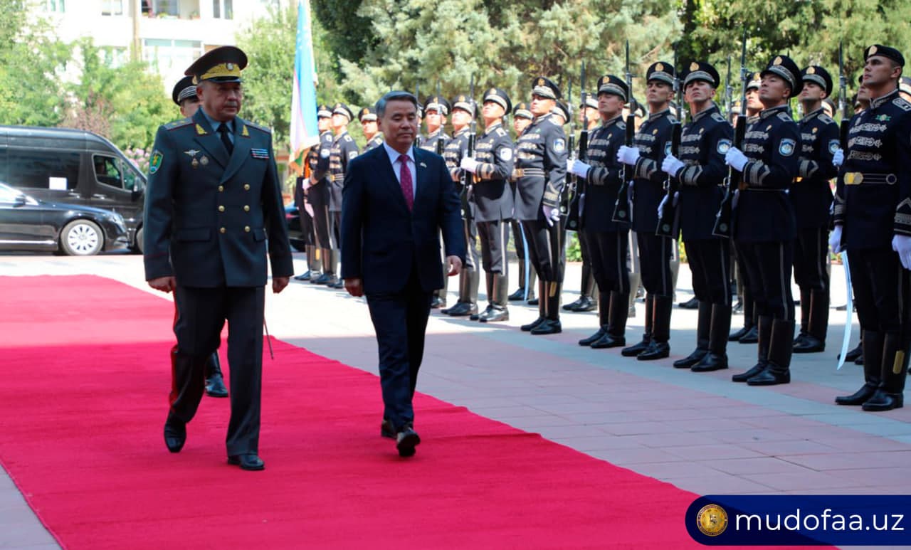 A delegation led by the Minister of National Defense of the Republic of Korea arrives in Uzbekistan
