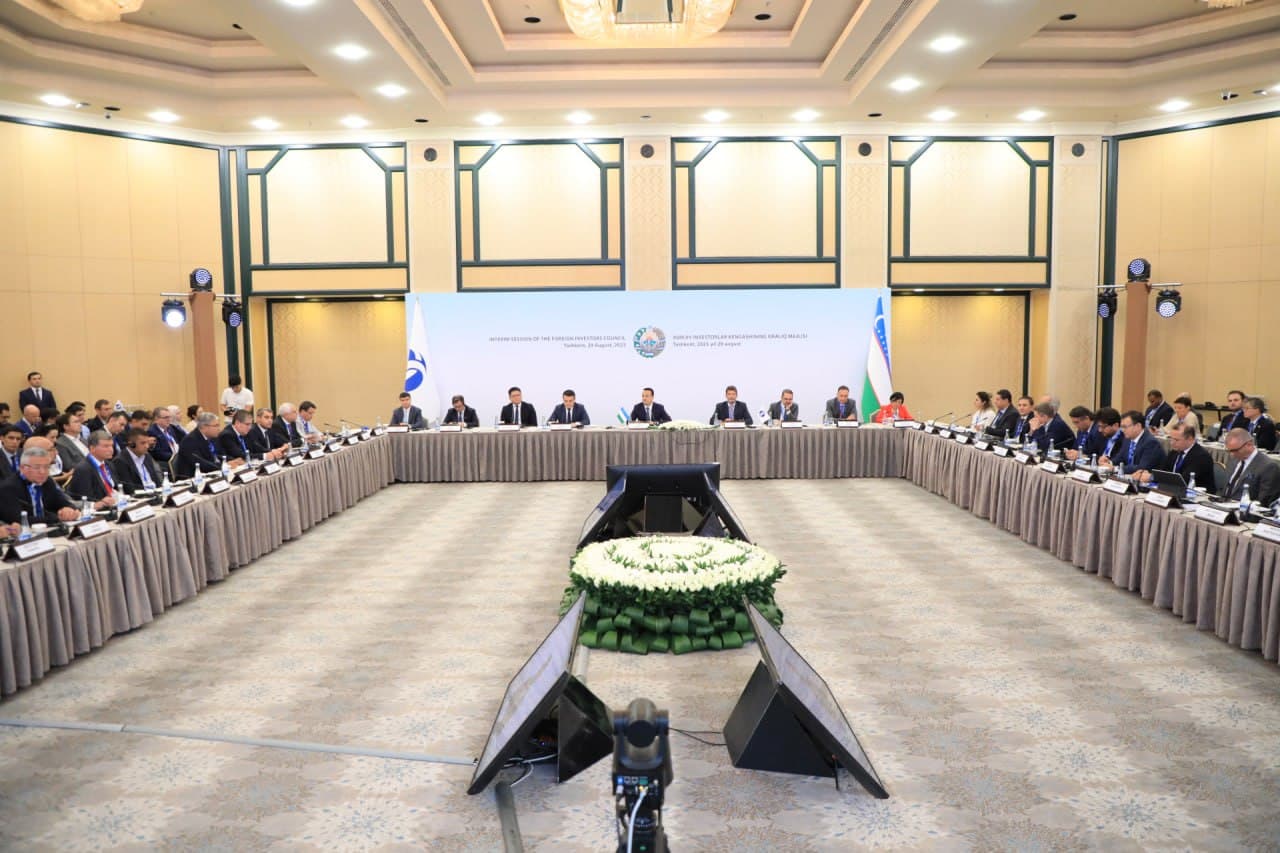 An interim session of the Foreign Investors Council under the President of the Republic of Uzbekistan was held in the capital