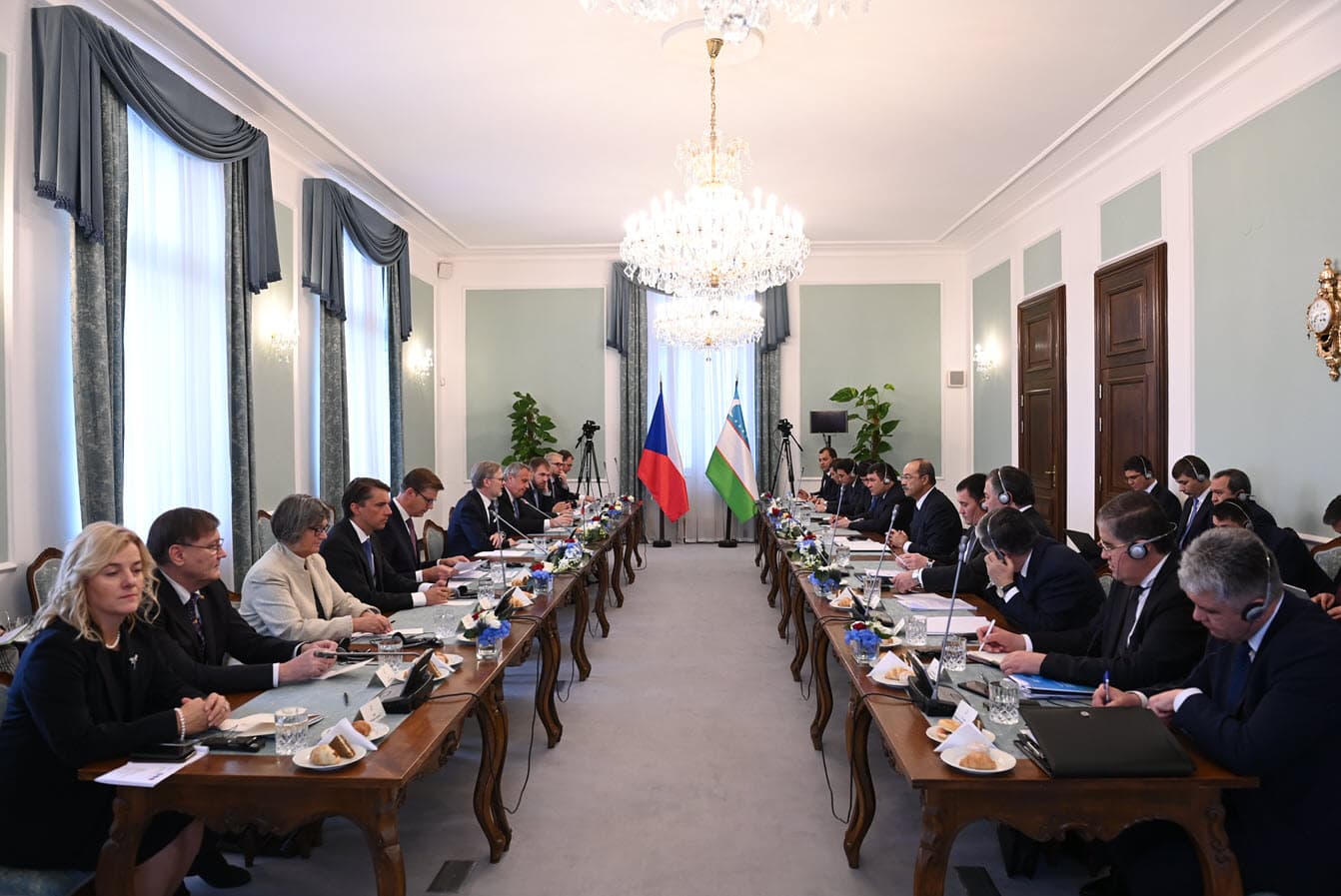 Ўзбекистон ҳукумати делегациясининг Чехияга ташрифи бошланди