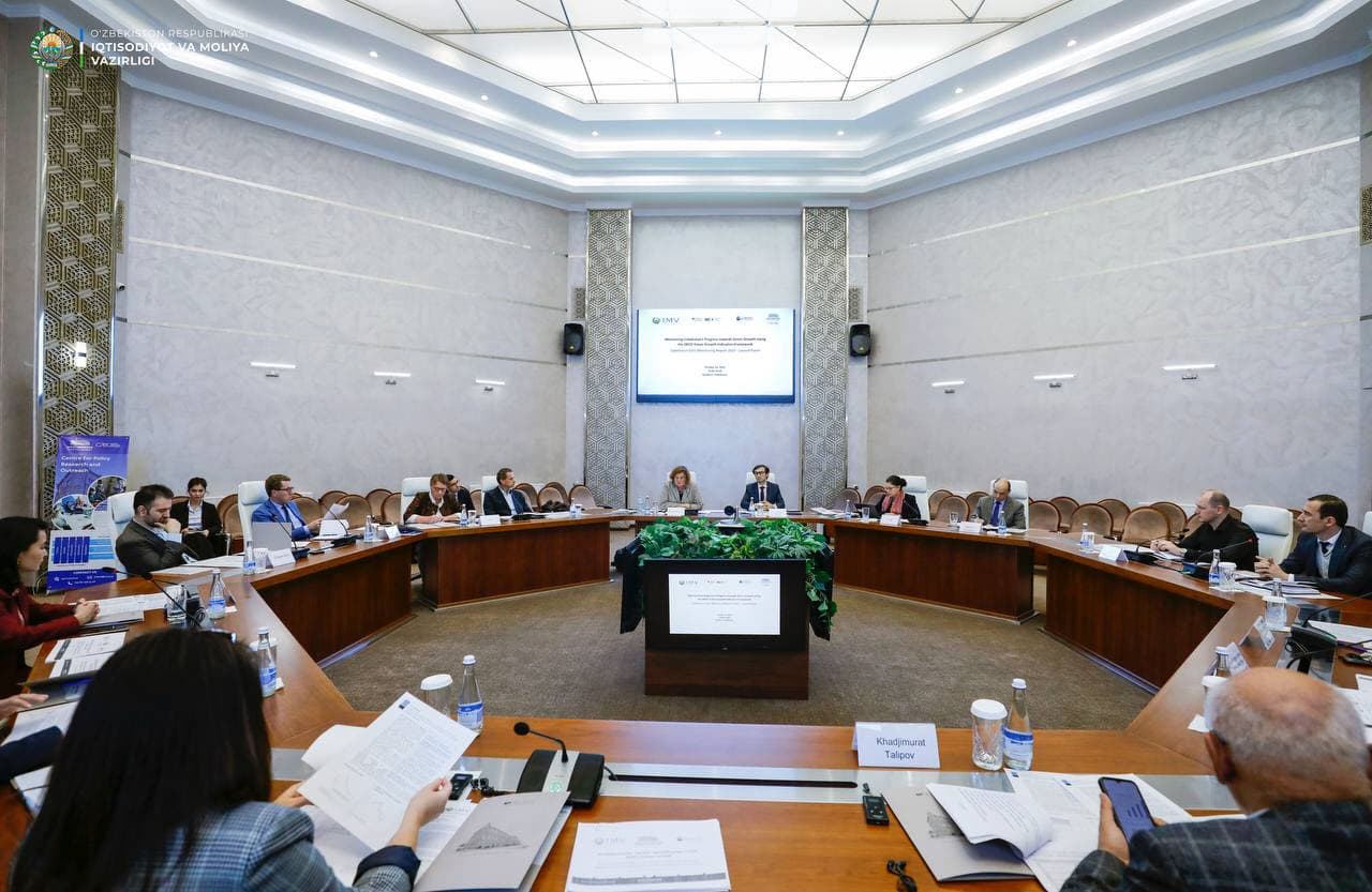 Состоялась презентация отчета “Мониторинг прогресса Узбекистана на пути “зеленого” роста”