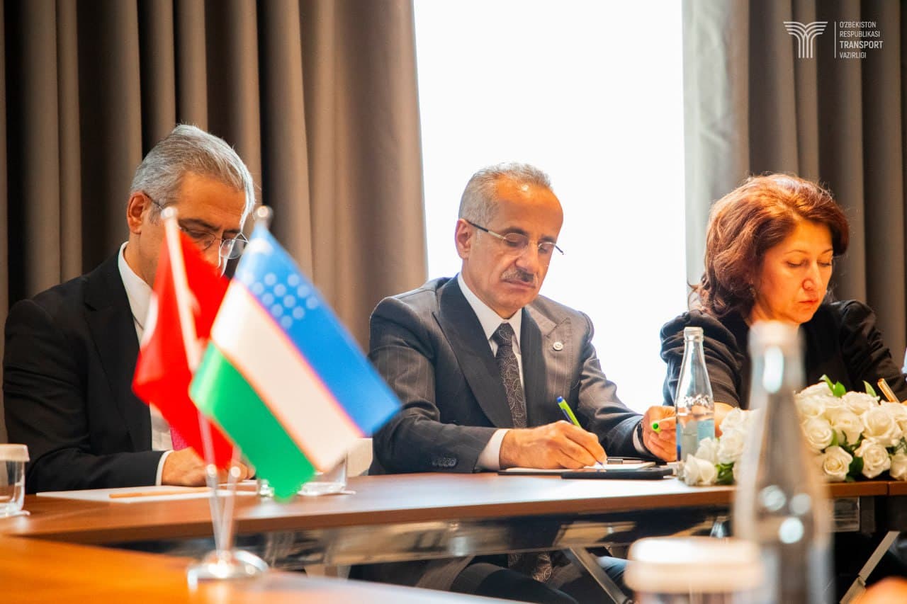 Туркия билан транспорт соҳасидаги ҳамкорлик алоқалари ривожлантирилади