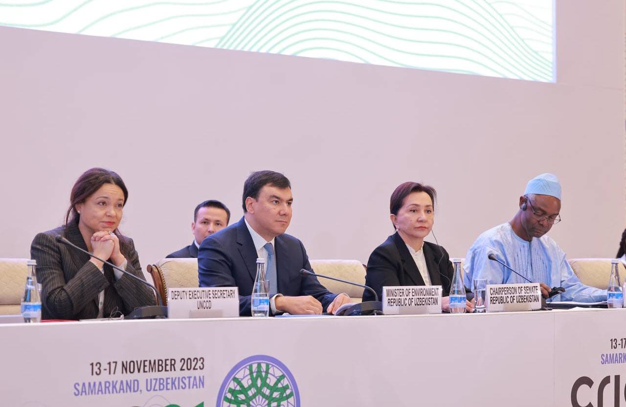 В Самарканде начала работу 21-сессия Комитета по рассмотрению реализации Конвенции ООН по борьбе с опустыниванием