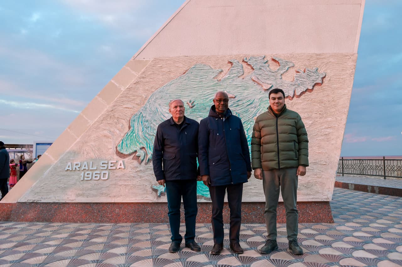 Ibrahim Thiaw presented the work carried out to improve the ecological situation in the Aral Sea region
