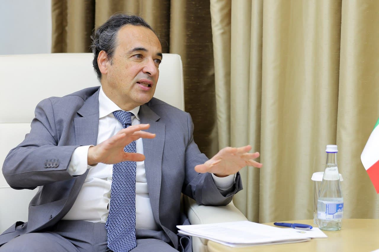 Встреча с Чрезвычайным и Полномочным Послом Италии в Узбекистане Агостино Пинна.