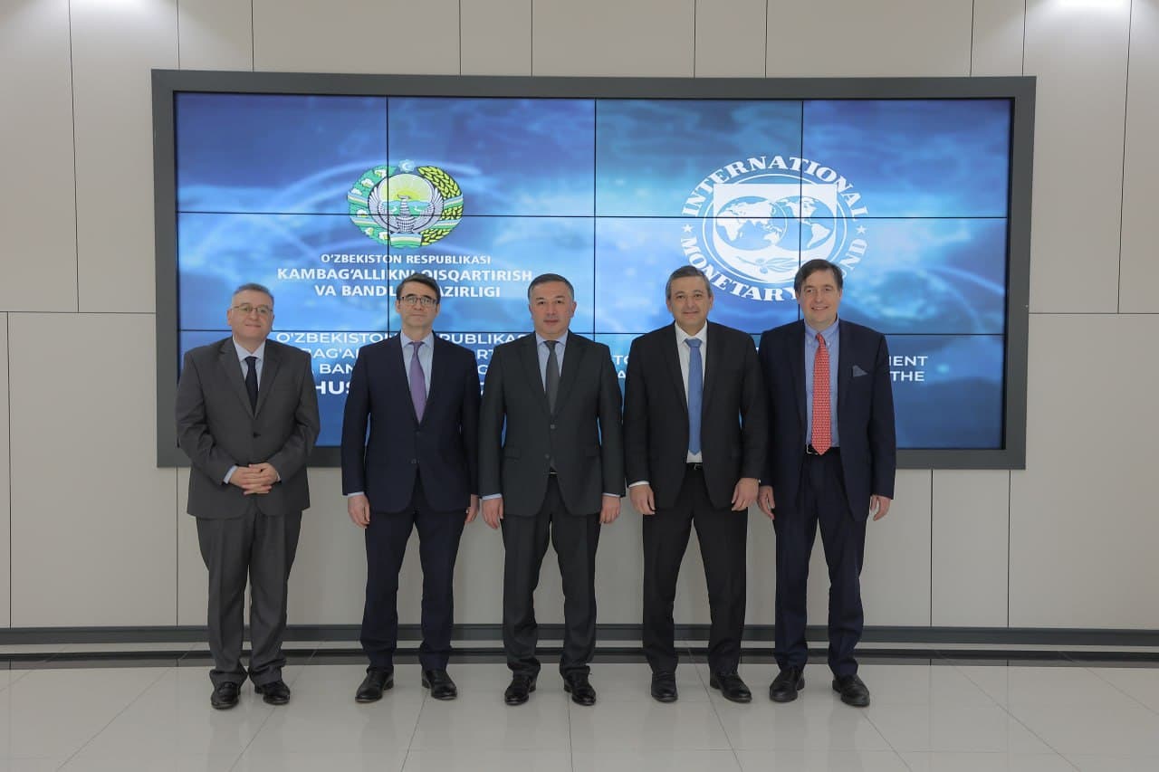 Xalqaro valyuta jamg‘armasi missiyasi delegatsiyasi bilan uchrashuv